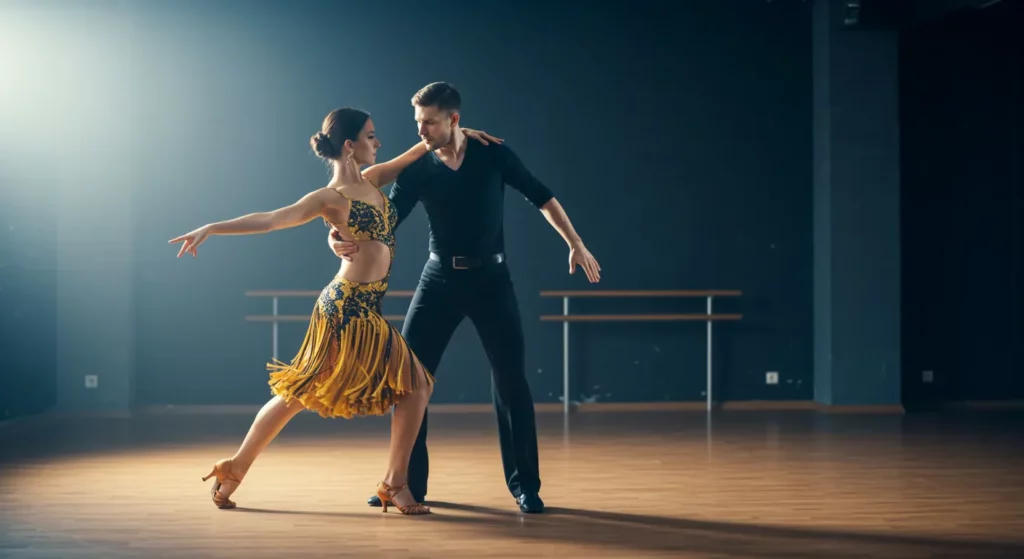 Latin dance lesson